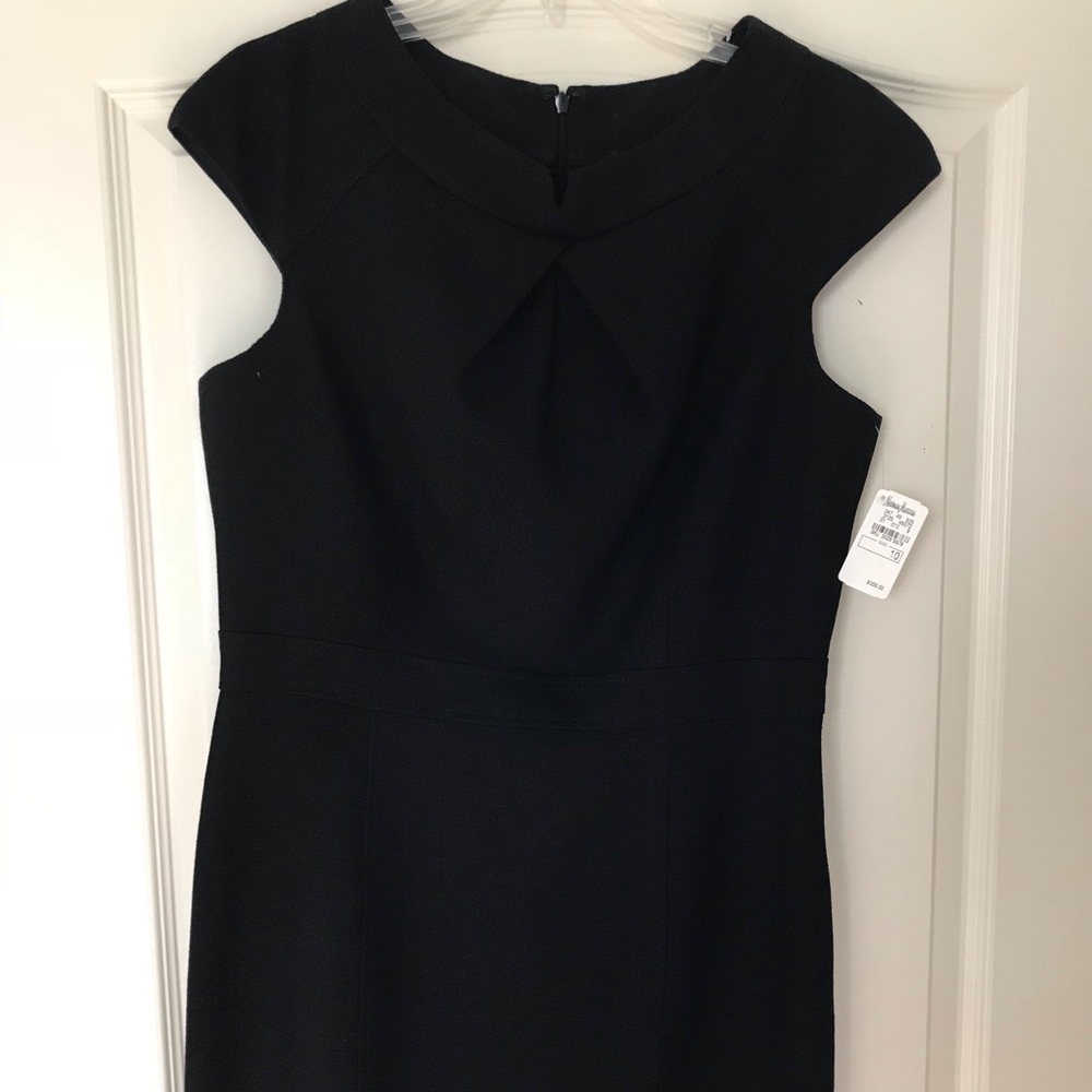 David Meister black dress